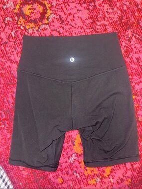 lululemon athletica Black High-Waist Bike Shorts
